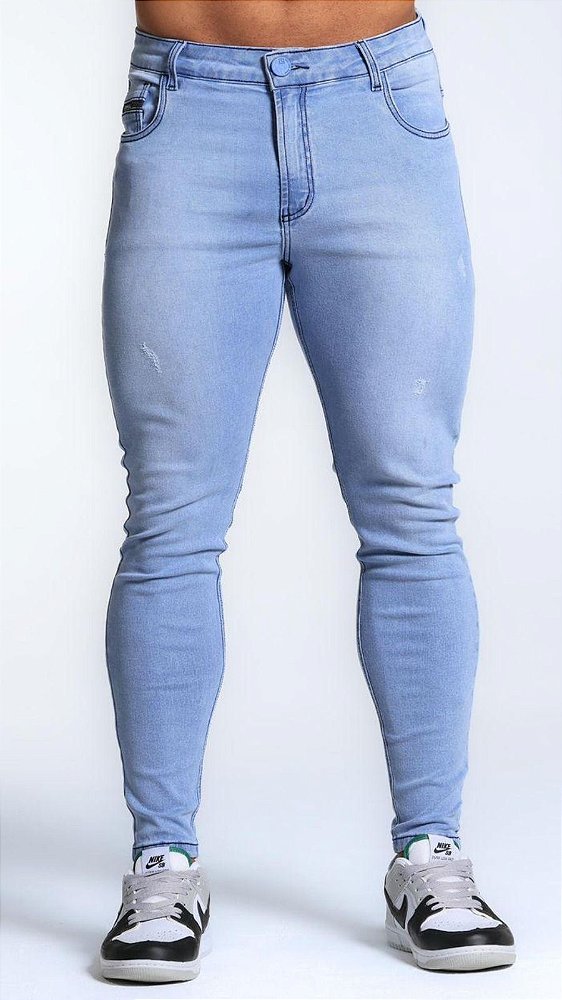 CALÇA SKINNY C/ ELASTANO LISA
