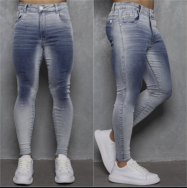 CALÇA SKINNY C/ ELASTANO DETALHES