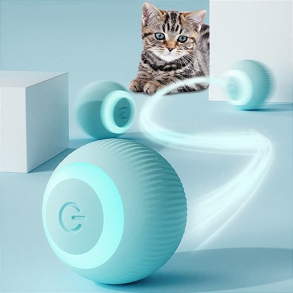 Brinquedo Para Gatos Caça Bolinha Petneon Jogo Para Gatos