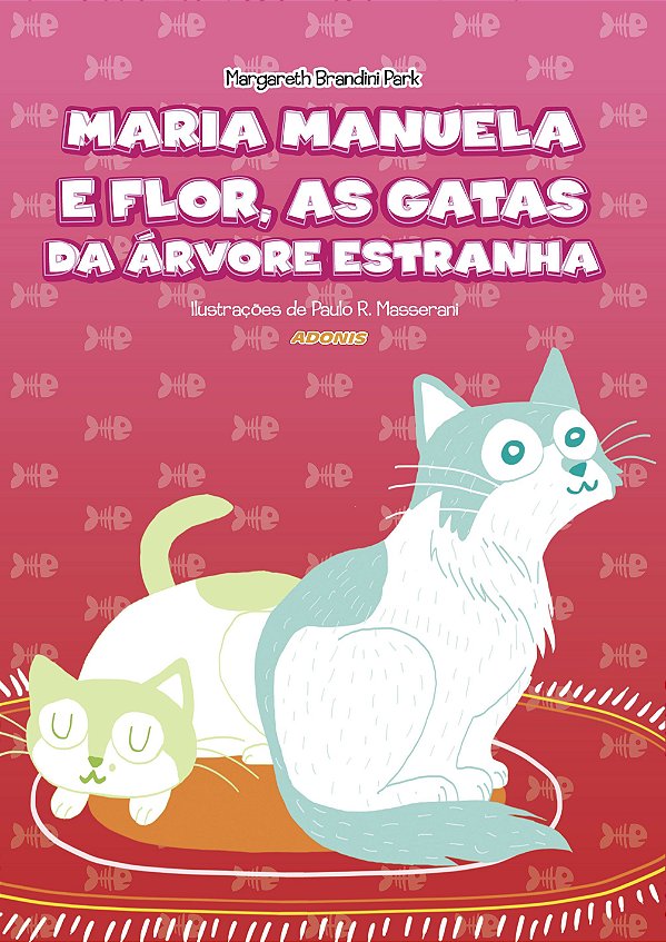 Maria Manuela e flor, as gatas da árvore estranha