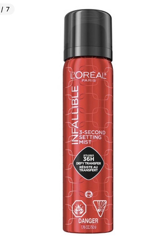 Infallible 3-Second Setting Mist With Microfine Up To 36H Wear L'Oreal Paris 50g