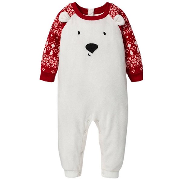 Macacão Fleece Urso