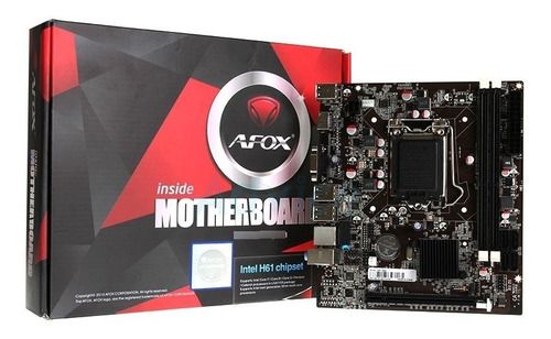 PLACA MÃE 1155 H61 DDR3 HDMI - AFOX