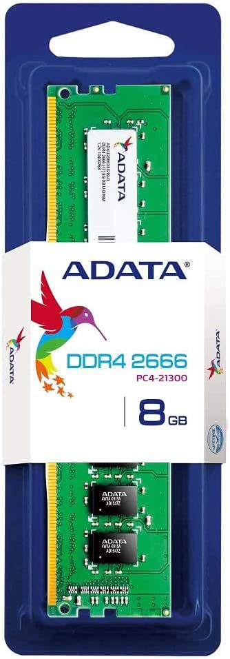 MEMORIA U-DIMM DDR4 08GB/2666 ADATA