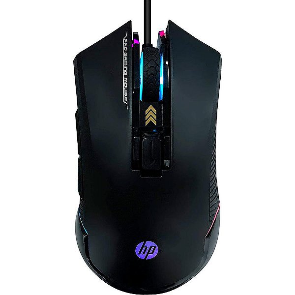 MOUSE GAMER USB G360 6200DPI RGB PRETO - HP