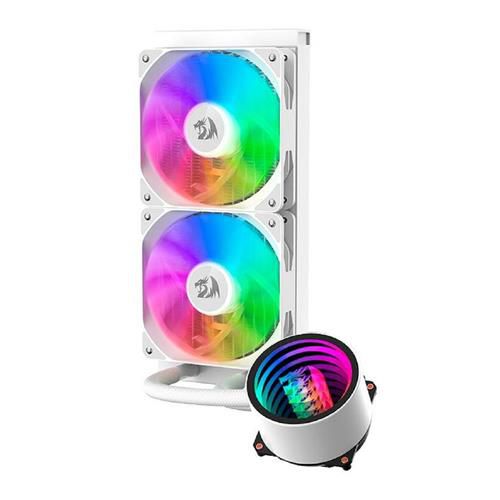 Water Cooler Redragon Ccw-3011w 120mm RGB 4 Pinos 350W Preto