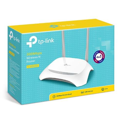Roteador TP-Link TL-WR840N V6 Single Band 300 Mbps branco