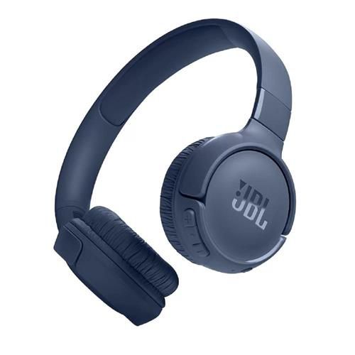 Fone de Ouvido Bluetooth JBL Tune 520BT, Drivers 33mm, Pure Bass, On-ear, Azul