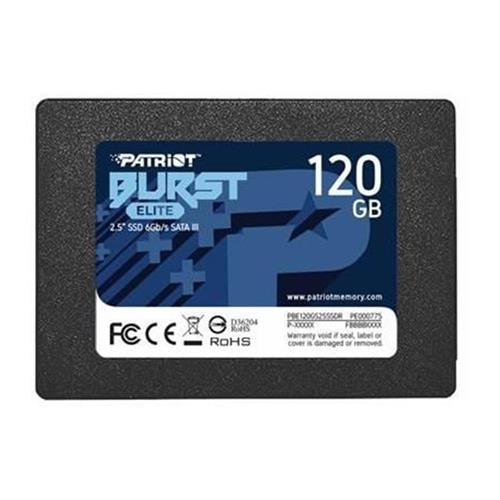 SSD Patriot Burst Elite, 120GB, Sata III, Leitura 450MB/s e Gravação 320MB/s
