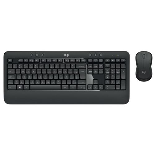 Kit Teclado e Mouse Sem Fio Logitech MK540 Advanced, ABNT2, Preto