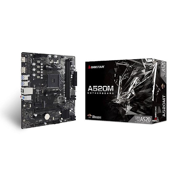 PLACA MAE BIOSTAR A520MT AM4 DDR4