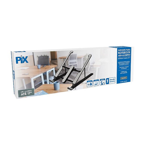 Base Suporte Ergonômico P/ Notebook/Netbook/Tablet Dobrável 079-0061