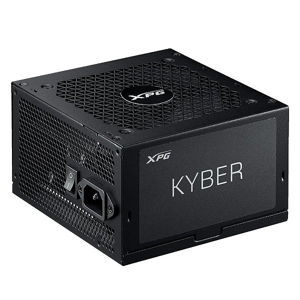 Fonte XPG Kyber, 650W, 80 Plus Gold, PFC Ativo, Preto