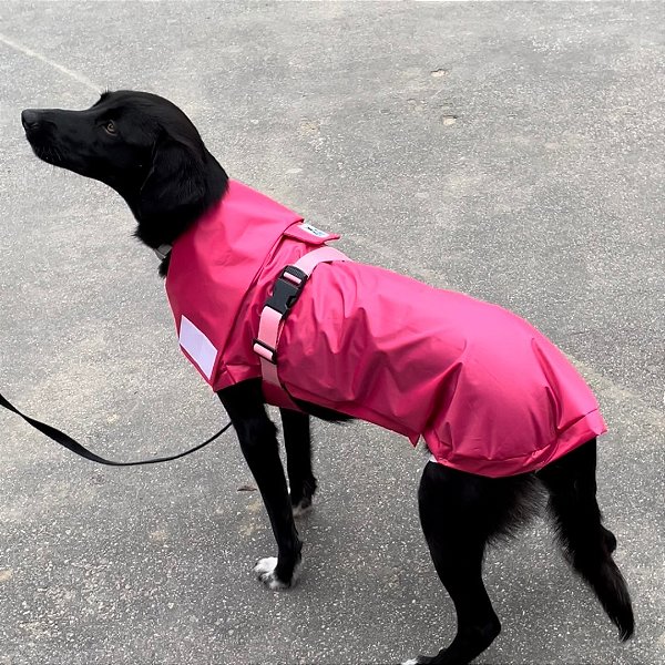 Capa de Chuva Trail Rosa