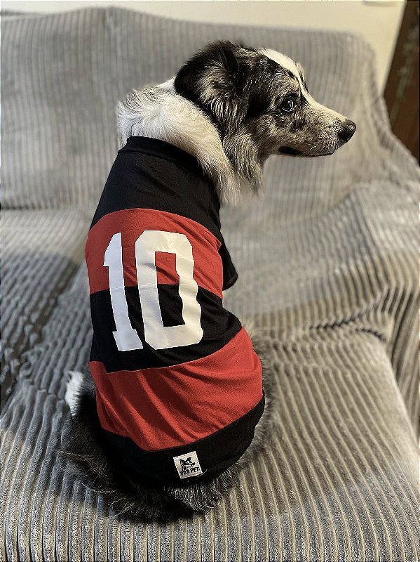 Camisa Vermelha e Preta - 10