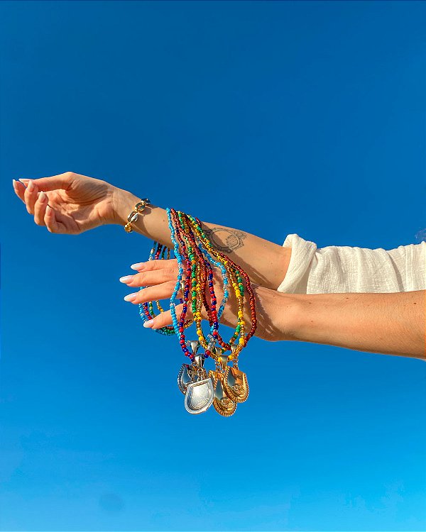 Colar Patuá Orixás | Peça Única Jablonex 4mm | Desconto Progressivo