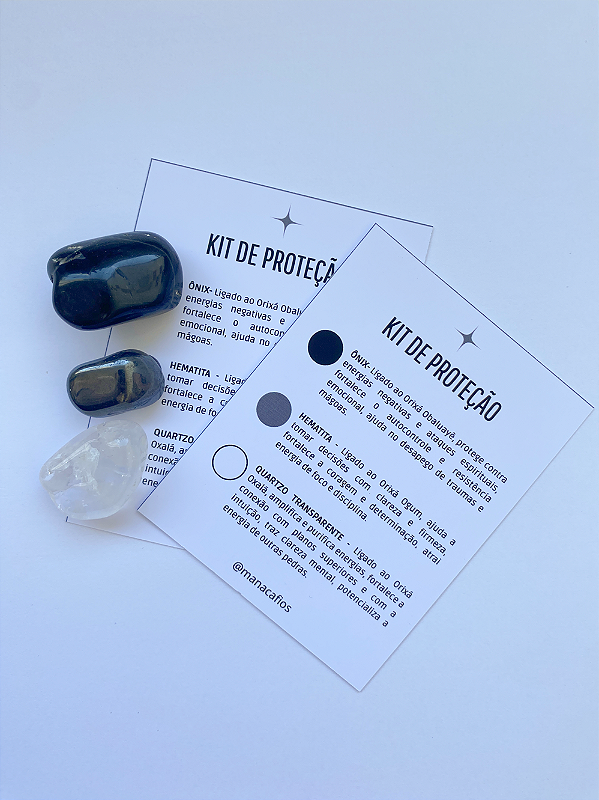 Kit de Proteção – Força, Equilíbrio e Conexão Espiritual