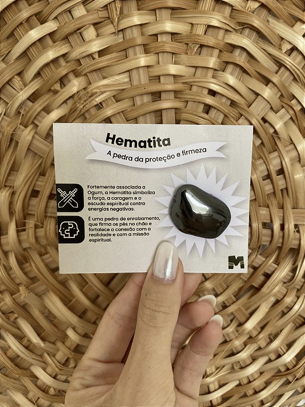 Pedra Hematita Natural