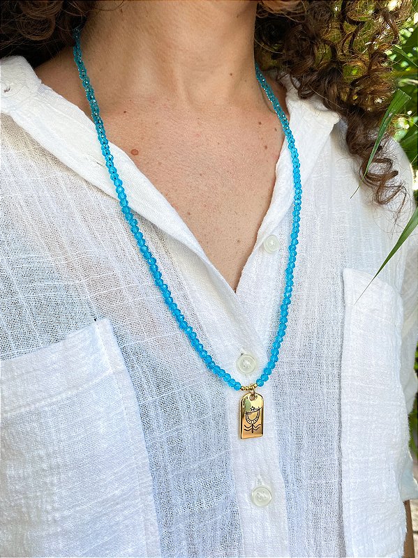 Colar Inaê – Uma Homenagem a Iemanjá Rainha do Mar