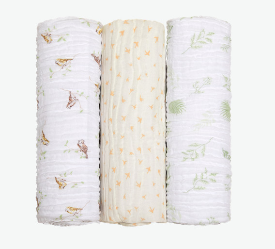 Cueiro Swaddle Soft Bamboo Mami - Neutro