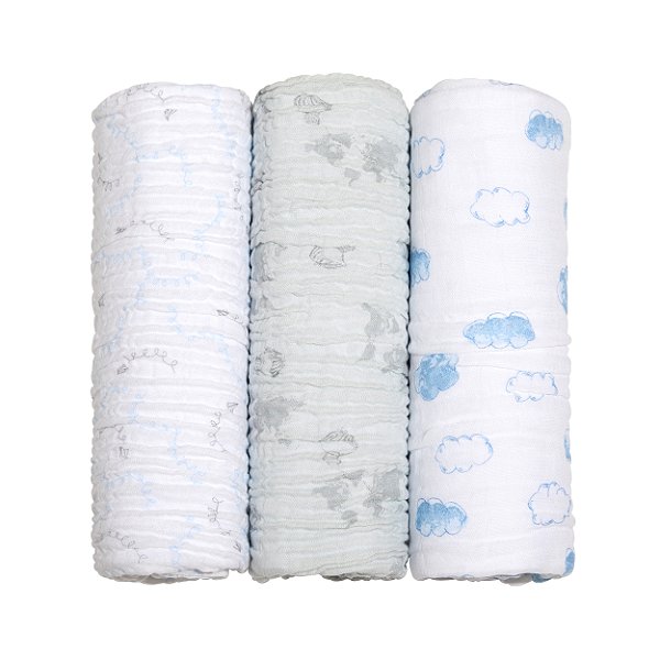 Cueiro Swaddle Soft Bamboo Mami - Masculino