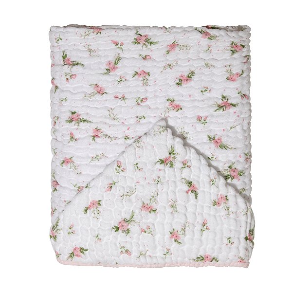 Toalha de Banho Soft Bamboo Mami Com Capuz Estampada - Primavera