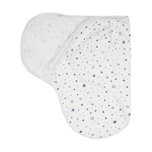 Cueiro Swaddle Ajustável Papi Composê 70cmx62cm - Constelação