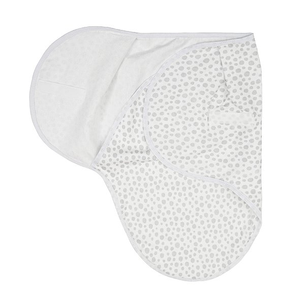 Cueiro Swaddle Ajustável Papi Composê 70cmx62cm - Manchas