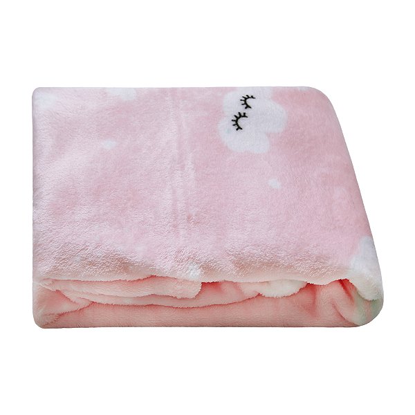 Cobertor Microfibra Papi Baby Estampado 1,10mx85cm - Cílios