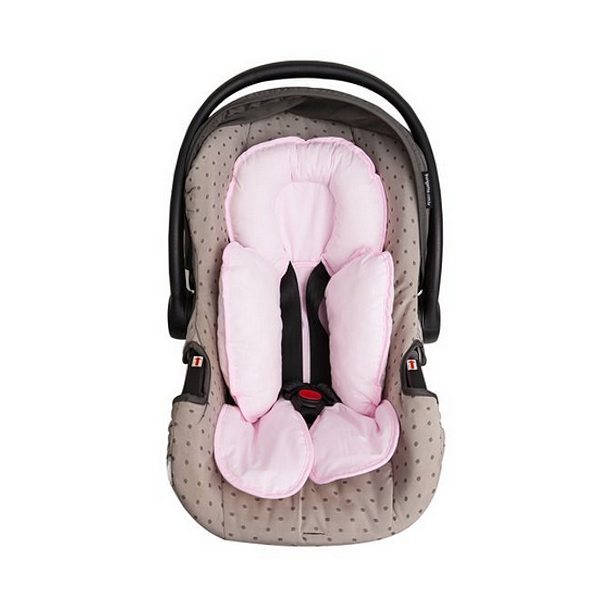 Capa Anatômica para bebê conforto e carrinho - Rosa