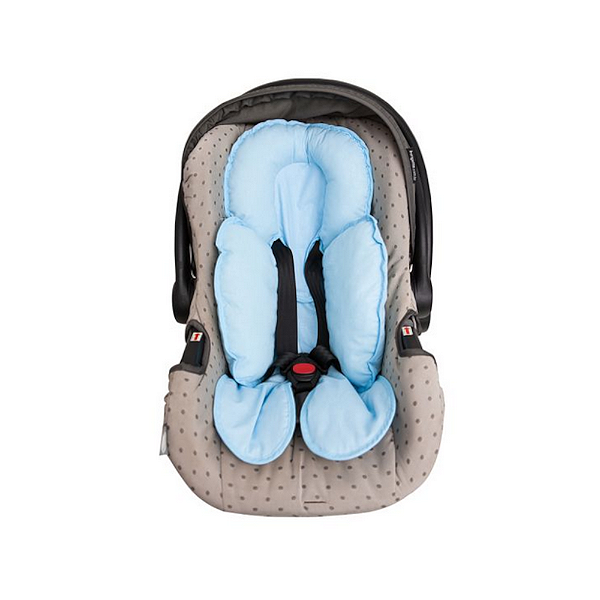 Capa Anatômica para bebê conforto e carrinho - Azul
