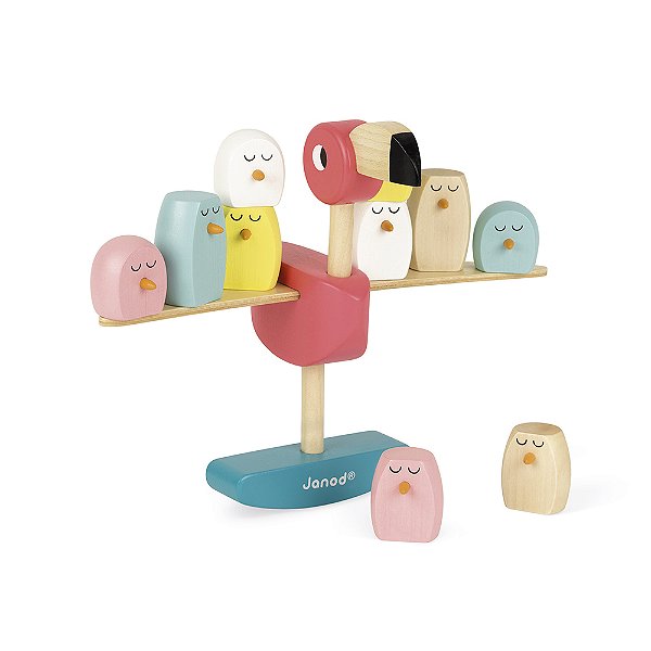 Janod - Jogo de Equilibrio Flamingo (J08230)