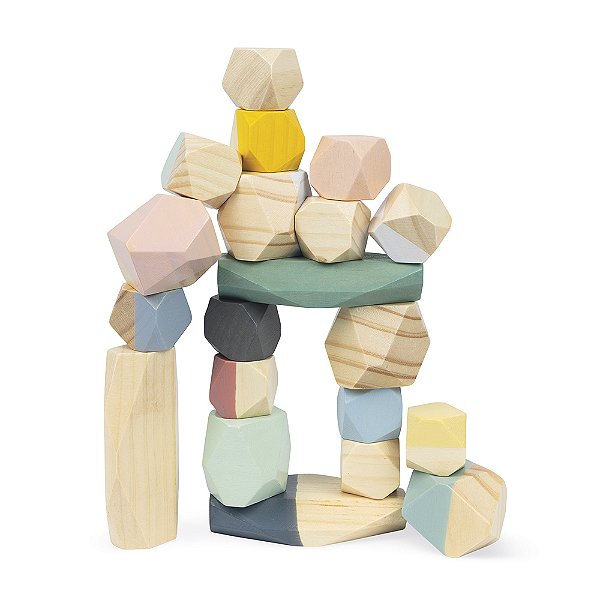 Pedras de Empilhar - Linha Sweet Cocoon - Janod