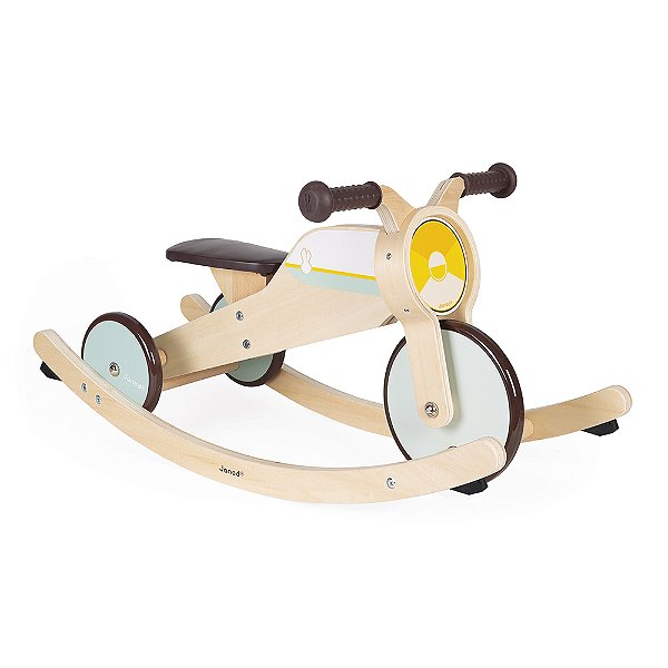 Triciclo de Equilíbrio 2 em 1 de Madeira - Janod