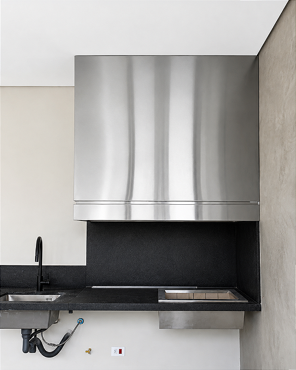 Coifa Box Inox com 1 Friso