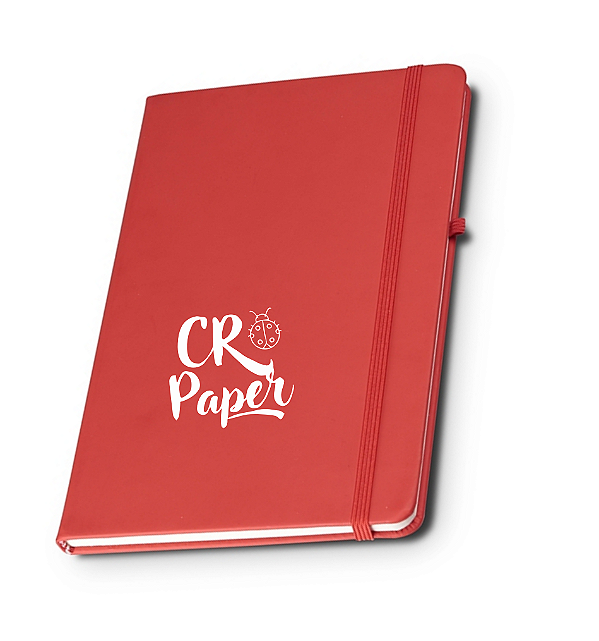 Caderneta tipo Moleskyni Personalizada.