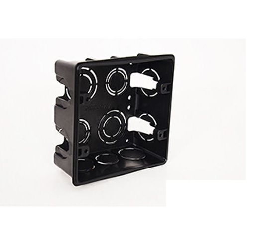 Caixa De Passagem De Embutir 4x4 Preta