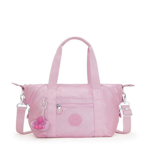BOLSA KIPLING ART MINI METALLIC LILAC