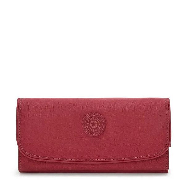 CARTEIRA KIPLING MONEY LAND FUNKY RED