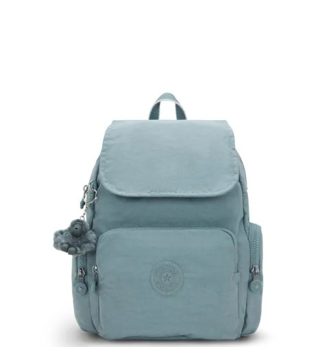 MOCHILA KIPLING CITY ZIP S RELAXED GREY