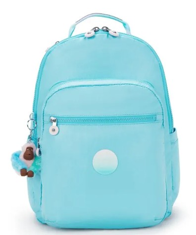 MOCHILA KIPLING SEOUL SEA BLUE MET