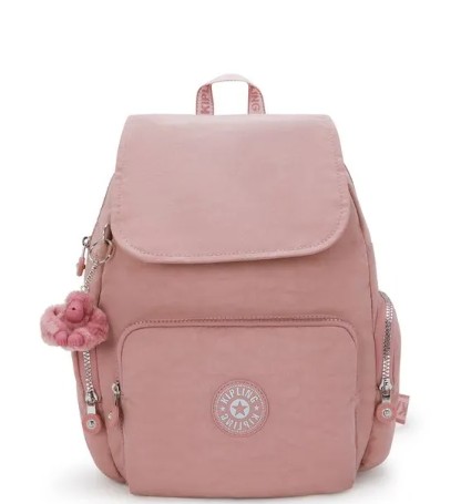 MOCHILA KIPLING CITY ZIP S GLORIOUS PINK  ROSE
