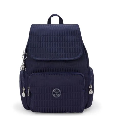 MOCHILA KIPLING CITY ZIP S NIGHT TILE  AZUL