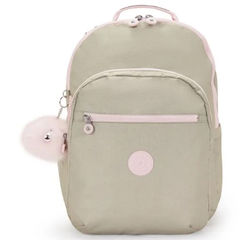 MOCHILA KIPLING SEOUL XL GOLD SHIM