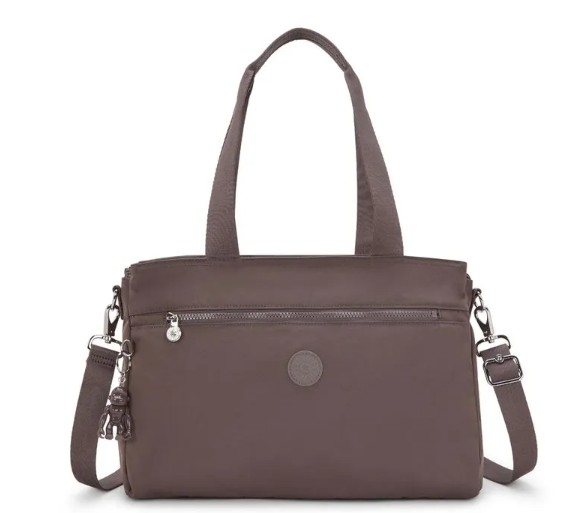 BOLSA KIPLING ELYSIA WORK S BOHO CEDAR MARROM