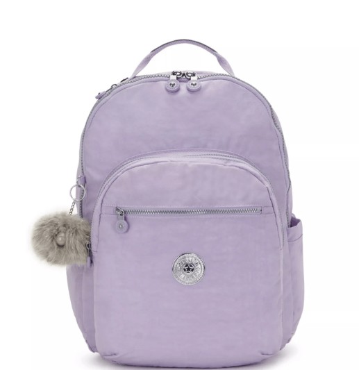 MOCHILA KIPLING SEOUL XL  BRIDAL LAVENDER LILAS