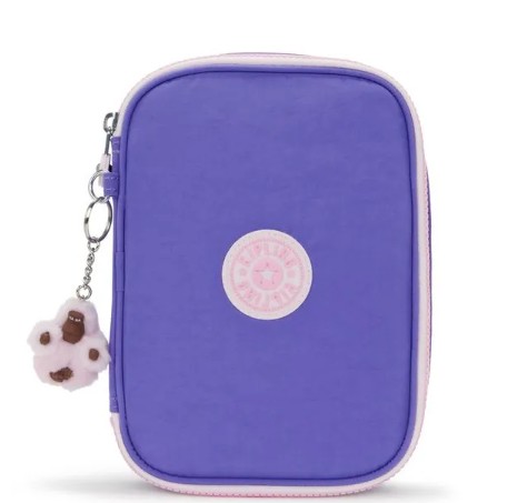 ESTOJO KIPLING 100 PENS IRIS PURPLE  ROXO