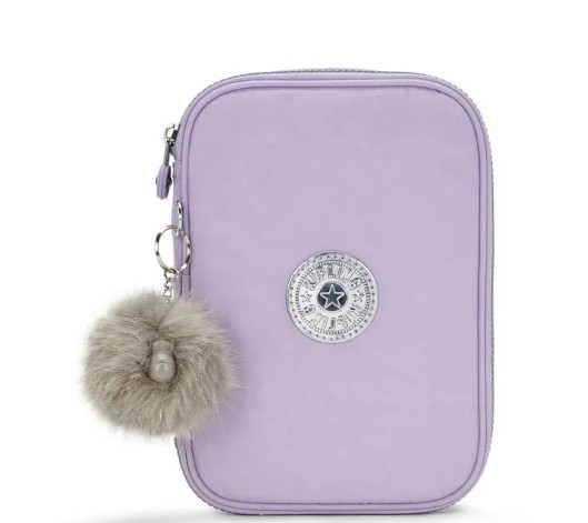 ESTOJO KIPLING 100 PENS BRIDAL LAVENDER LILAS