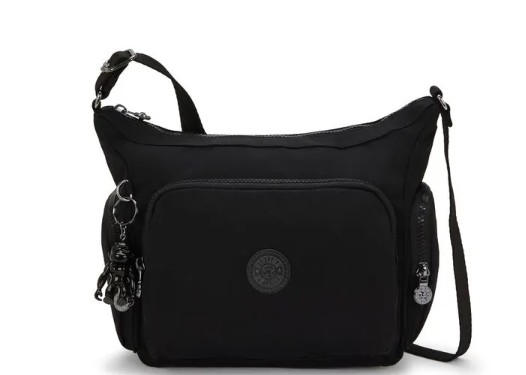 BOLSA KIPLING GABB S INFINITE BLACK PRETO