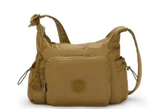 BOLSA KIPLING GABB S GOLDISH BROWN  MARROM